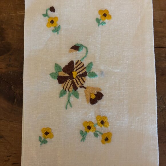 Handstitched Tea Towels (set of 4) - Picture 2 of 6